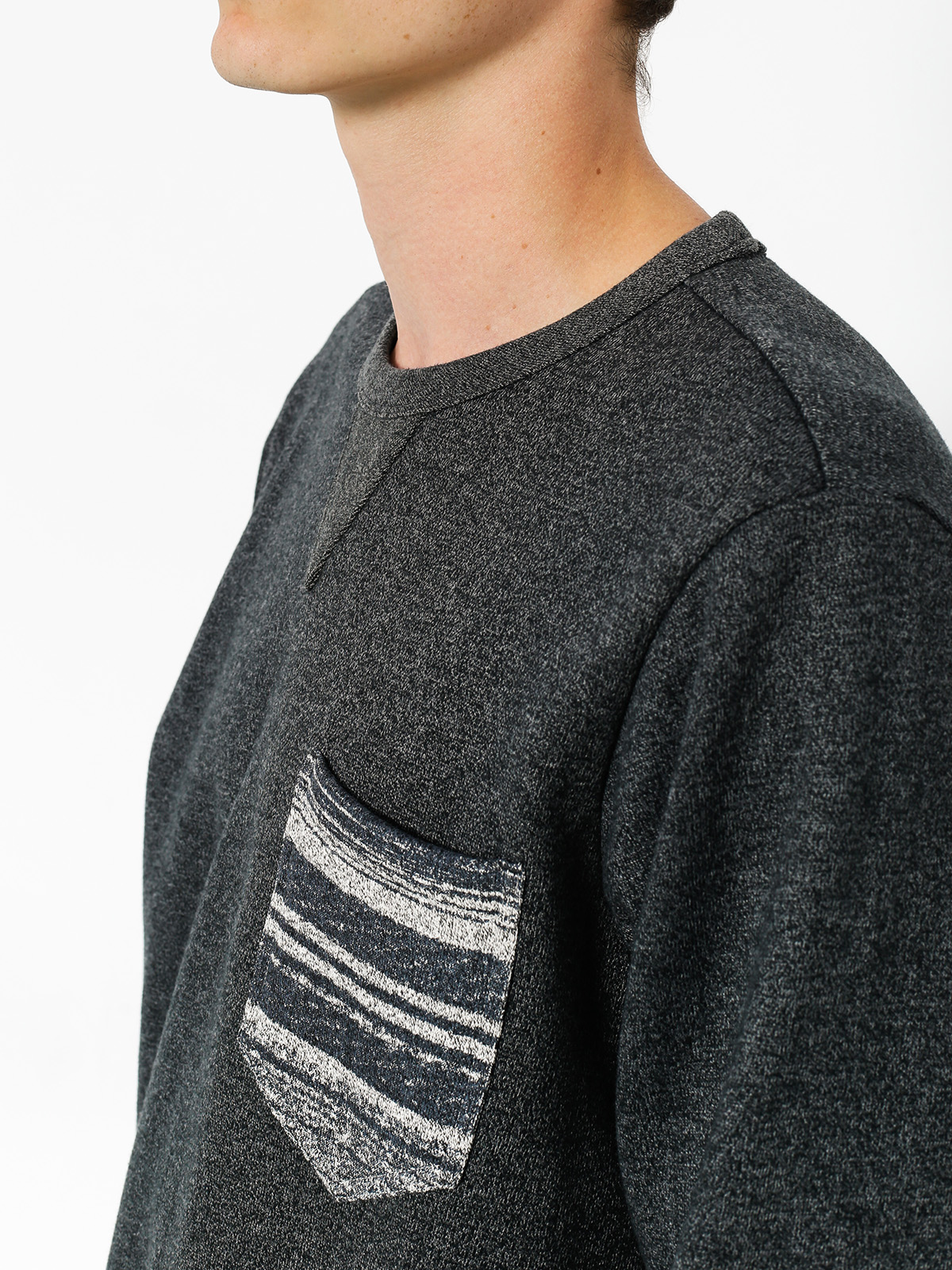 Mikina Element Cleaven Cr (black heather)