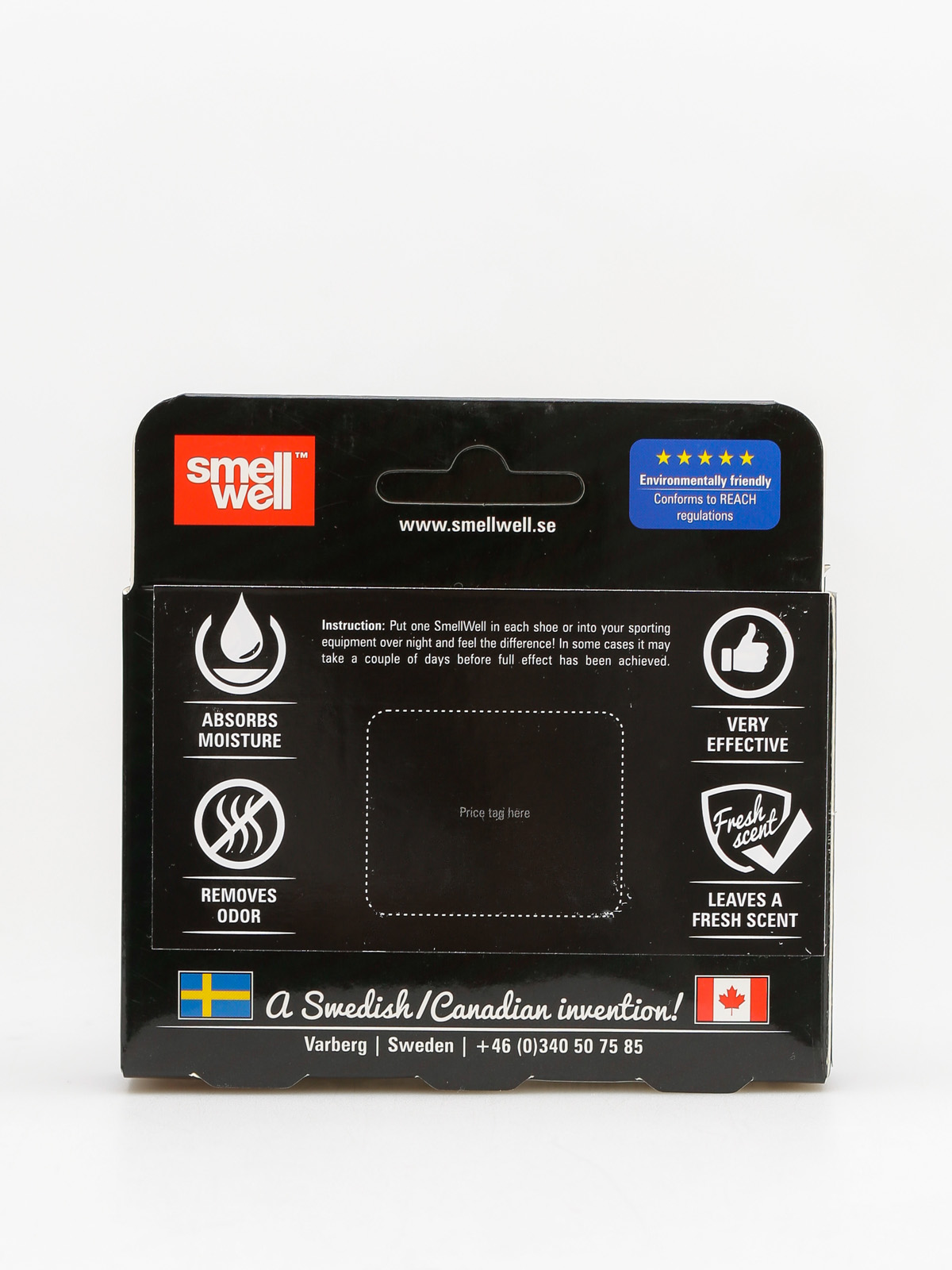 SmellWell Black Grey 