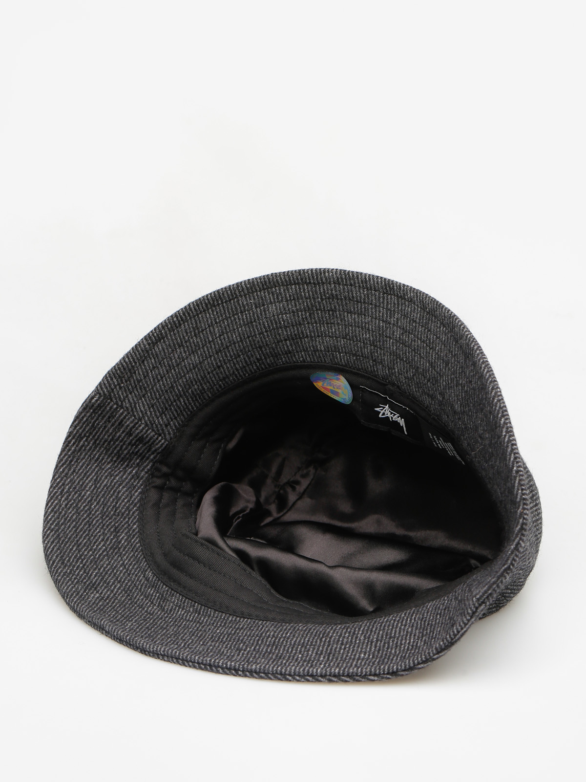 Klobouk Stussy Textured Wool Bucket Hat (black)