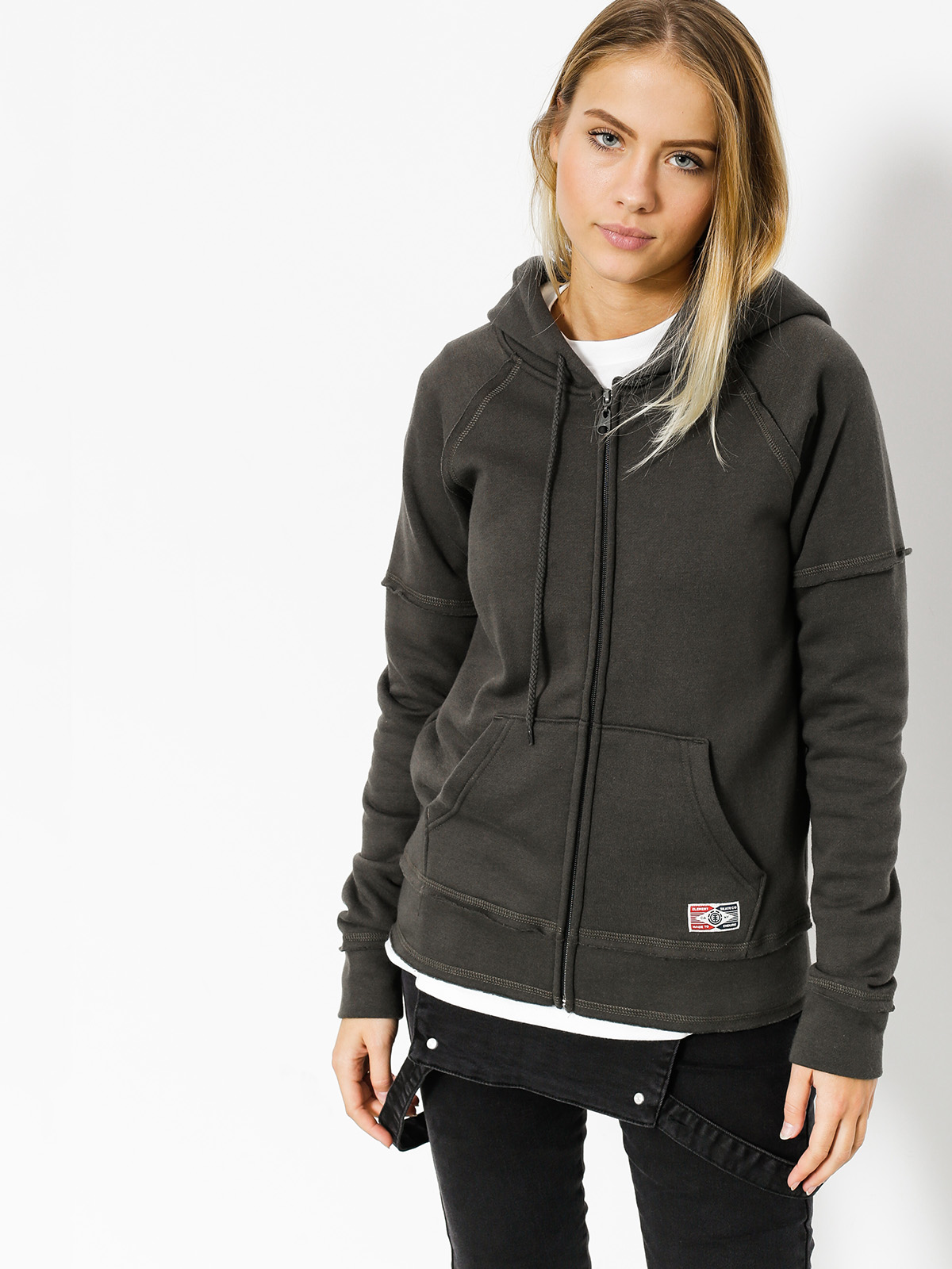 Mikina Element Stevie Wmn (off black)