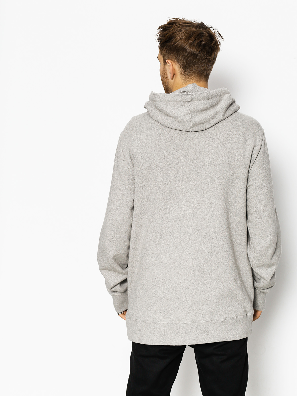 Mikina s kapucí Element Valdez HD (grey heather)