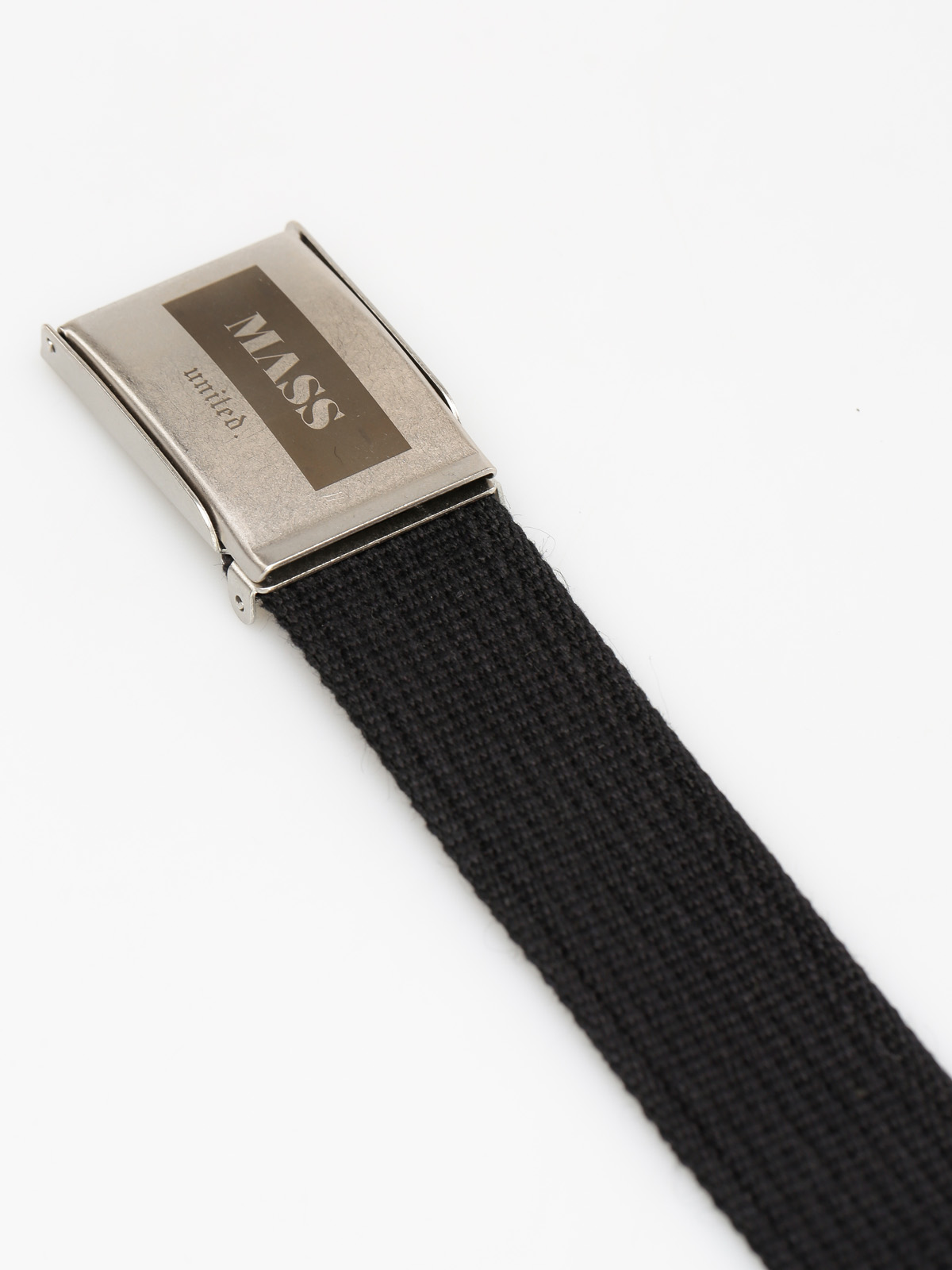 Pásek MassDnm Plate (black)