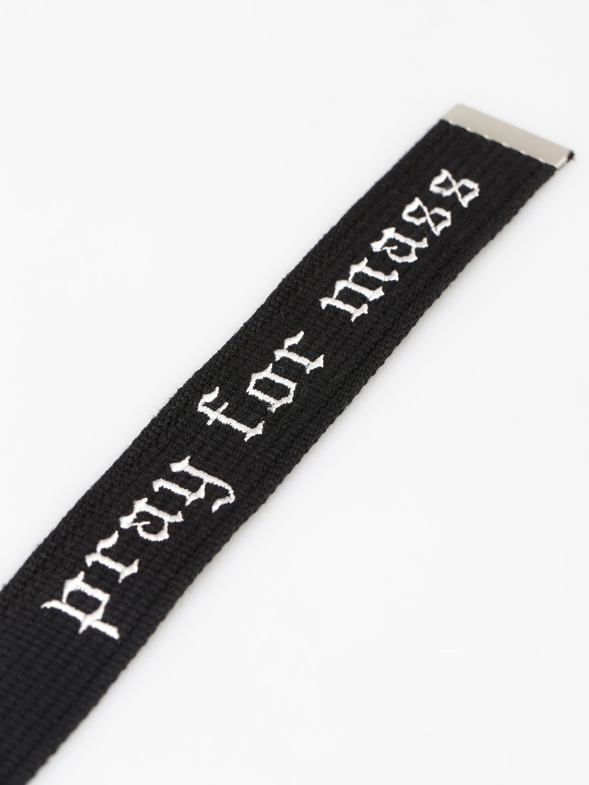 Pásek MassDnm Plate (black)