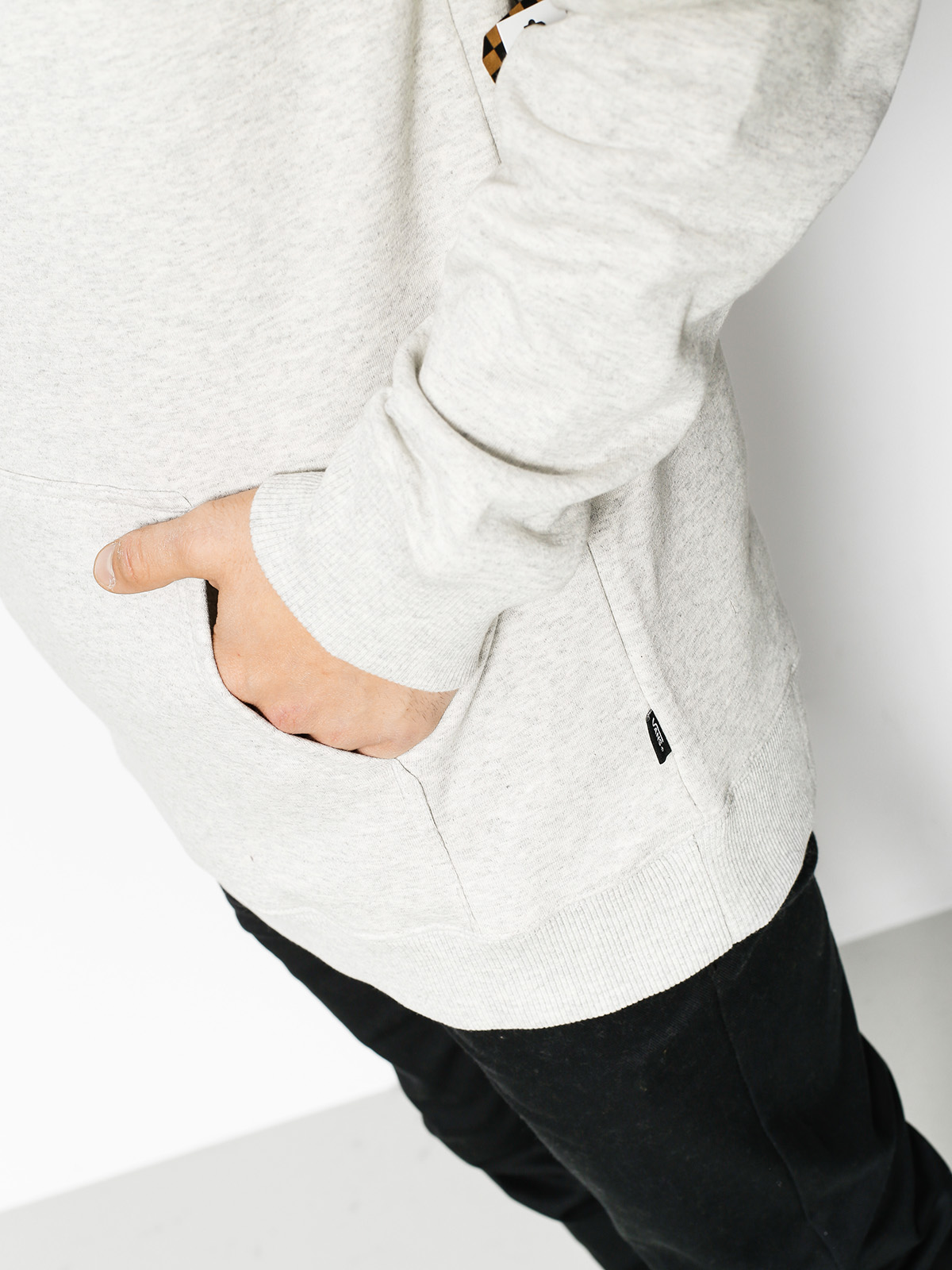 Mikina s kapucí Vans Otw Pullover Fleece HD (oatmeal/heather)