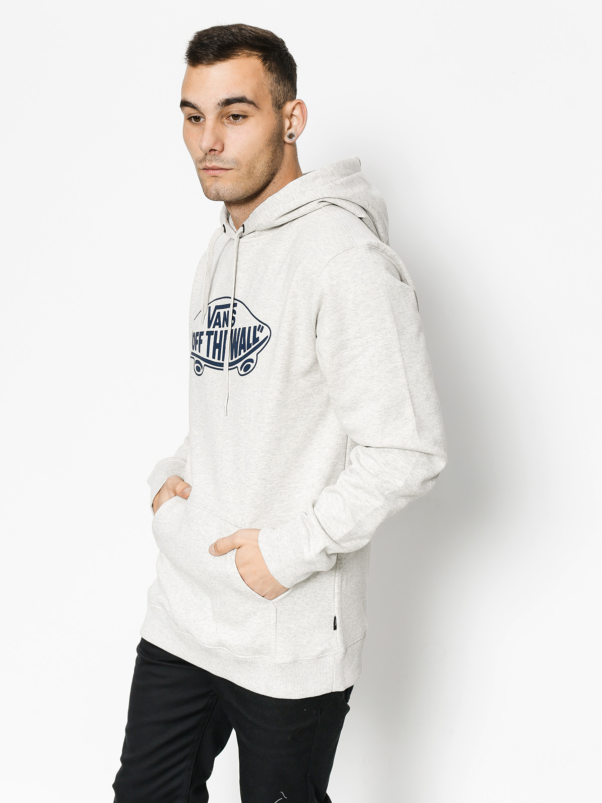 Mikina s kapucí Vans Otw Pullover Fleece HD (oatmeal/heather)