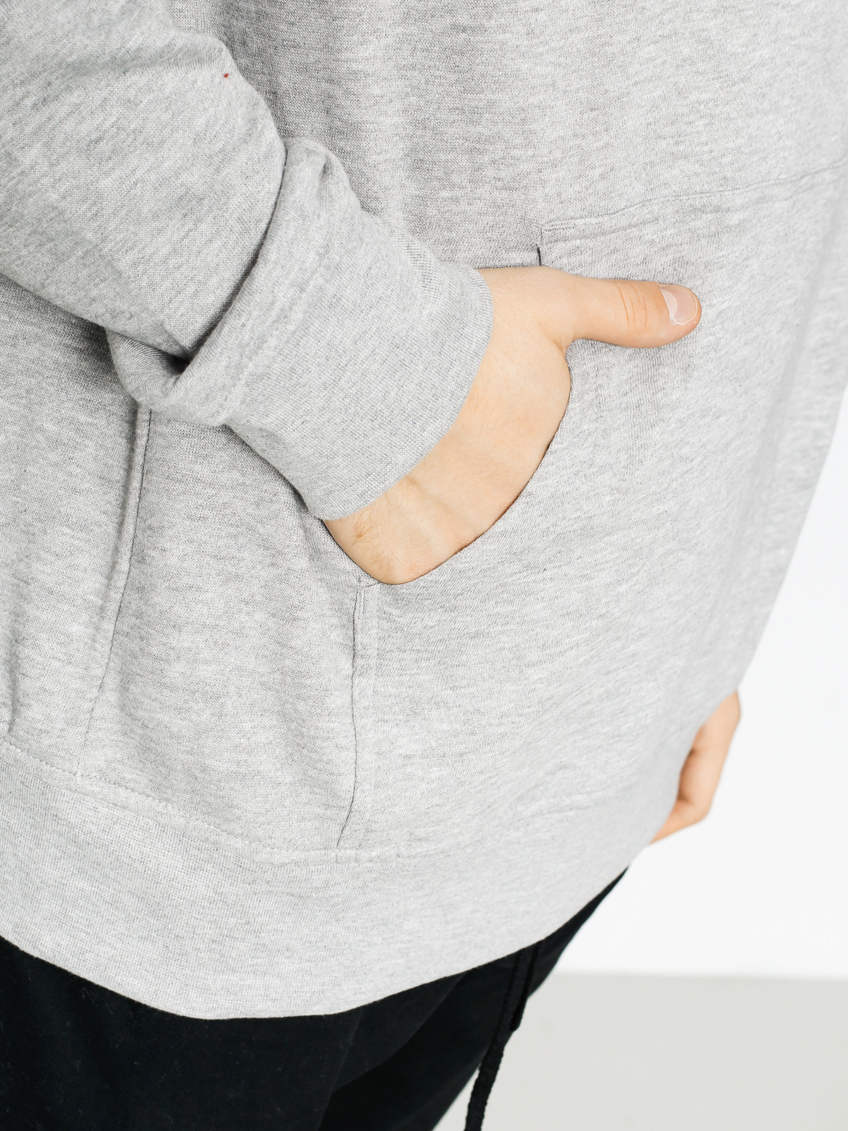 Mikina s kapucí Element Calibur HD (grey heather)