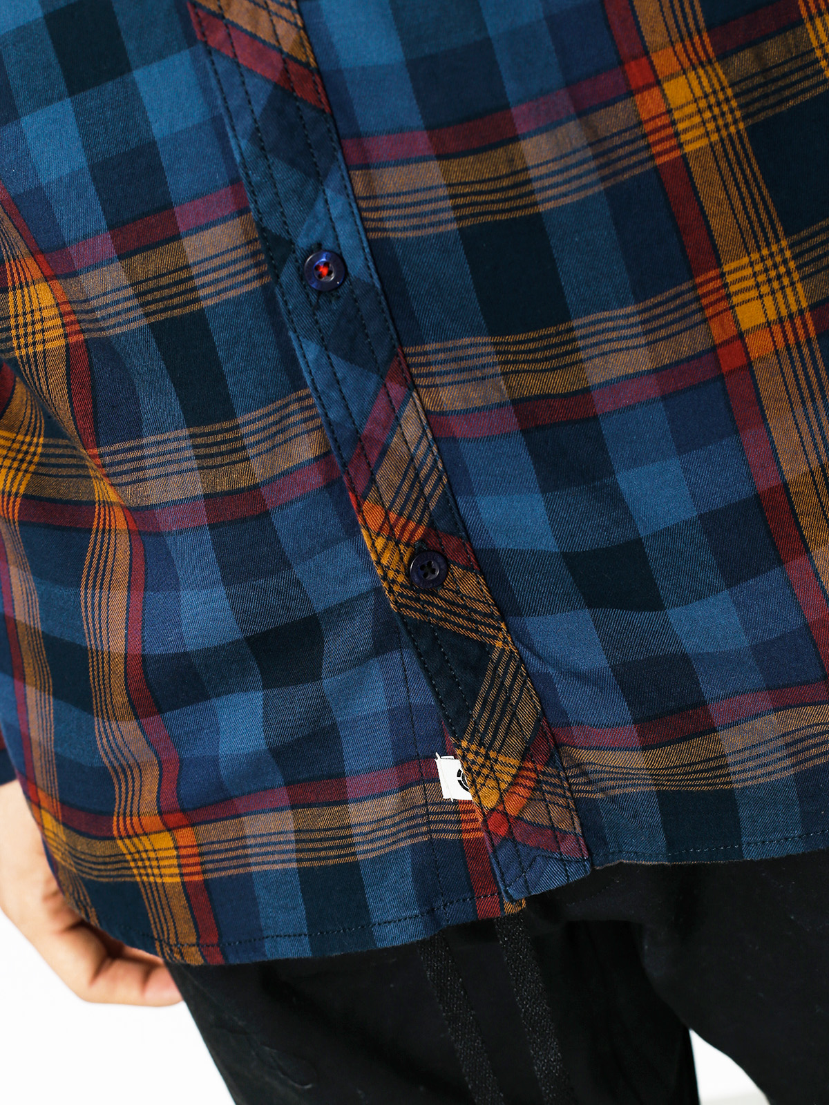 Košile Element Buffalo Ls (eclipse navy)