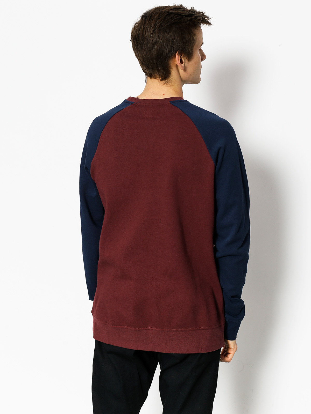 Mikina Etnies Sano Crew (burgundy)