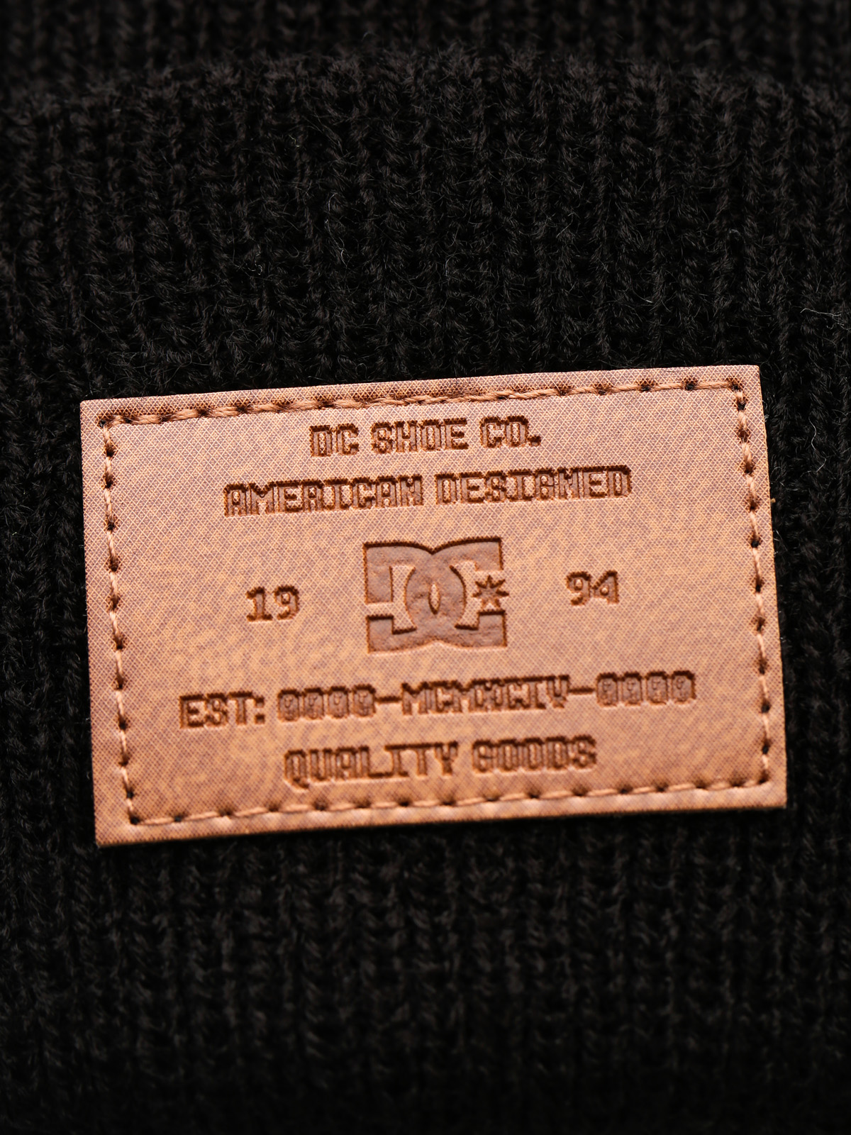 Čepice DC Label (black)