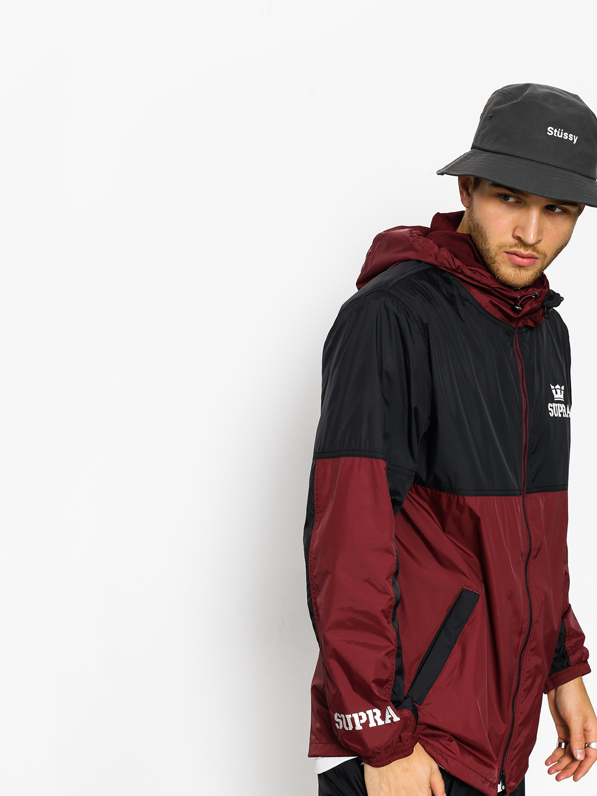 Supra Bunda Dash Track (burgundy/black)