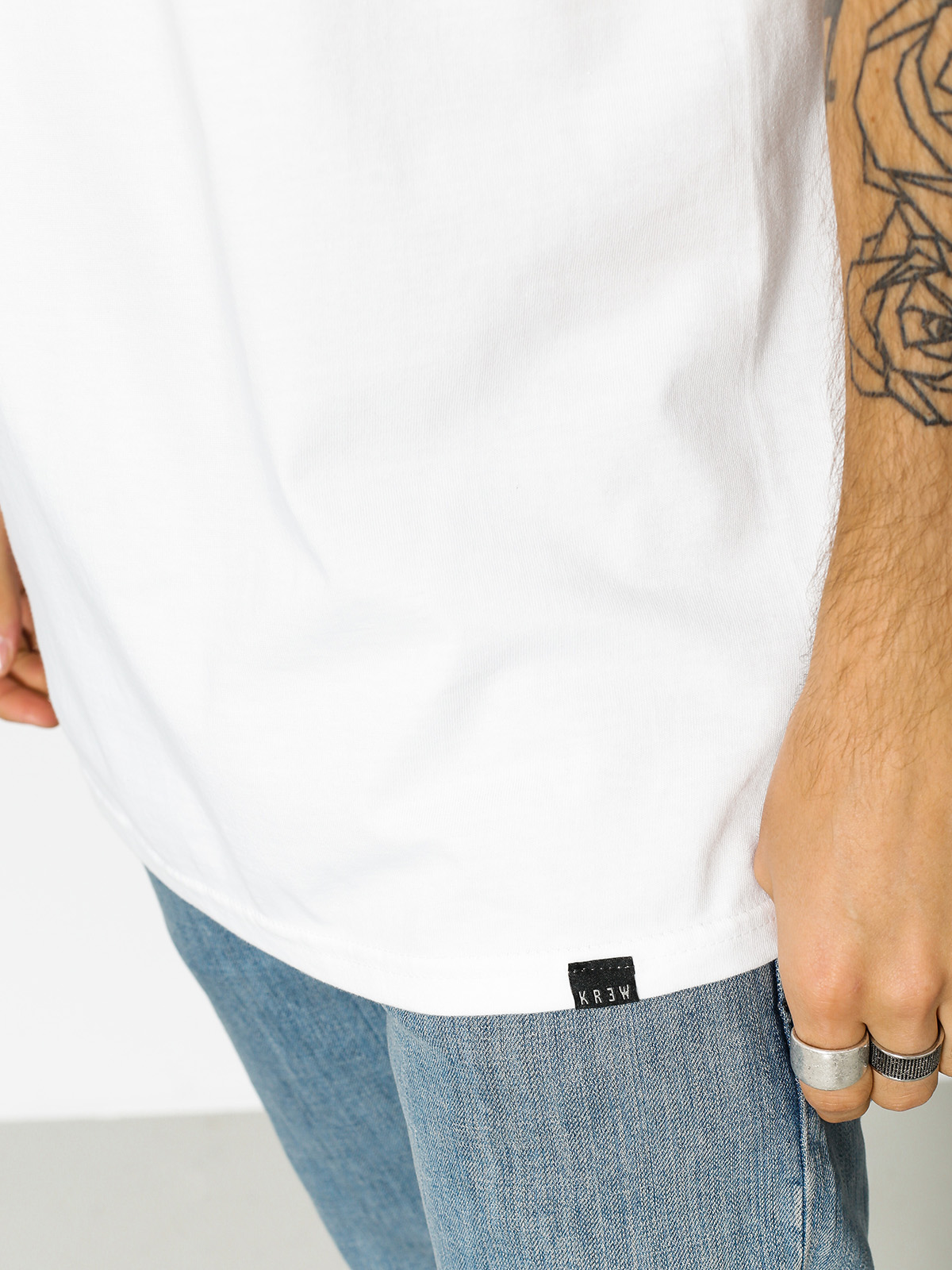 Kr3w Tričko Tune Out (white)