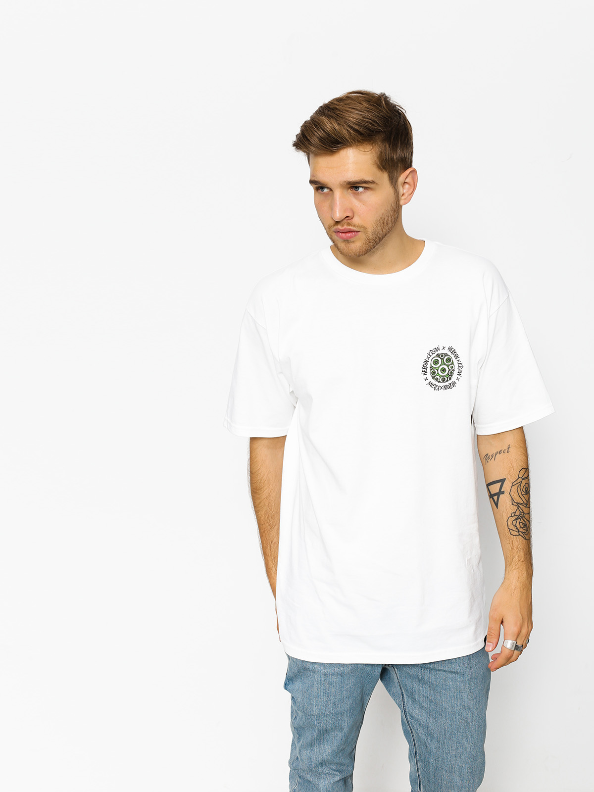 Kr3w Tričko Heroin X Kr3W (white)