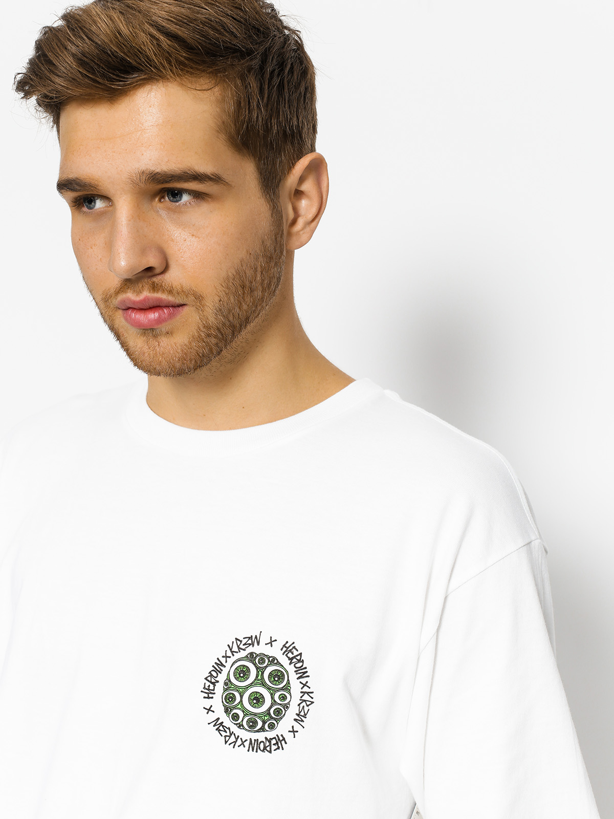 Kr3w Tričko Heroin X Kr3W (white)