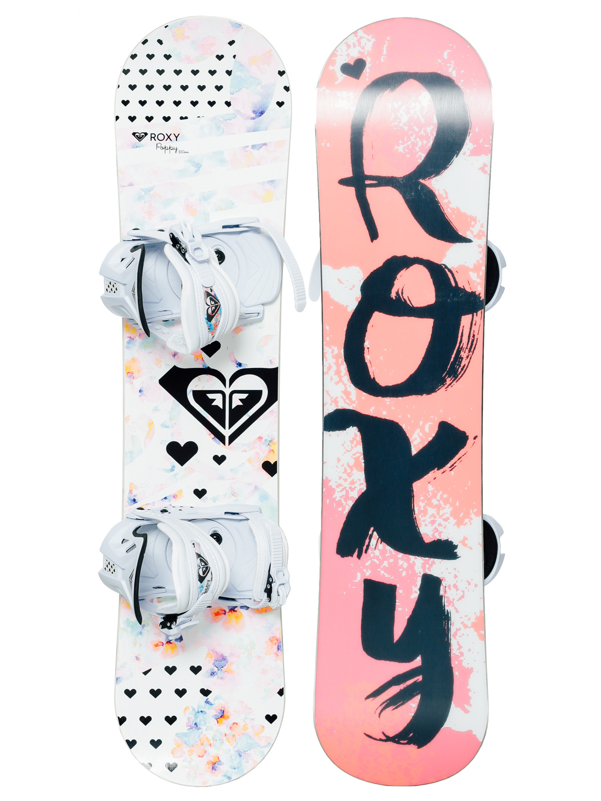 Roxy Snowboard Dětský set Poppy - růžová