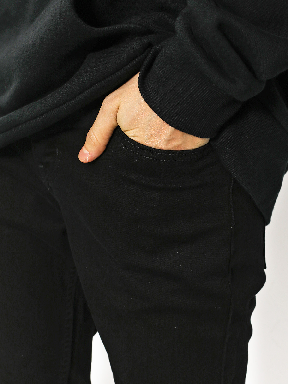 Kalhoty Kr3w K Slim (jet black)