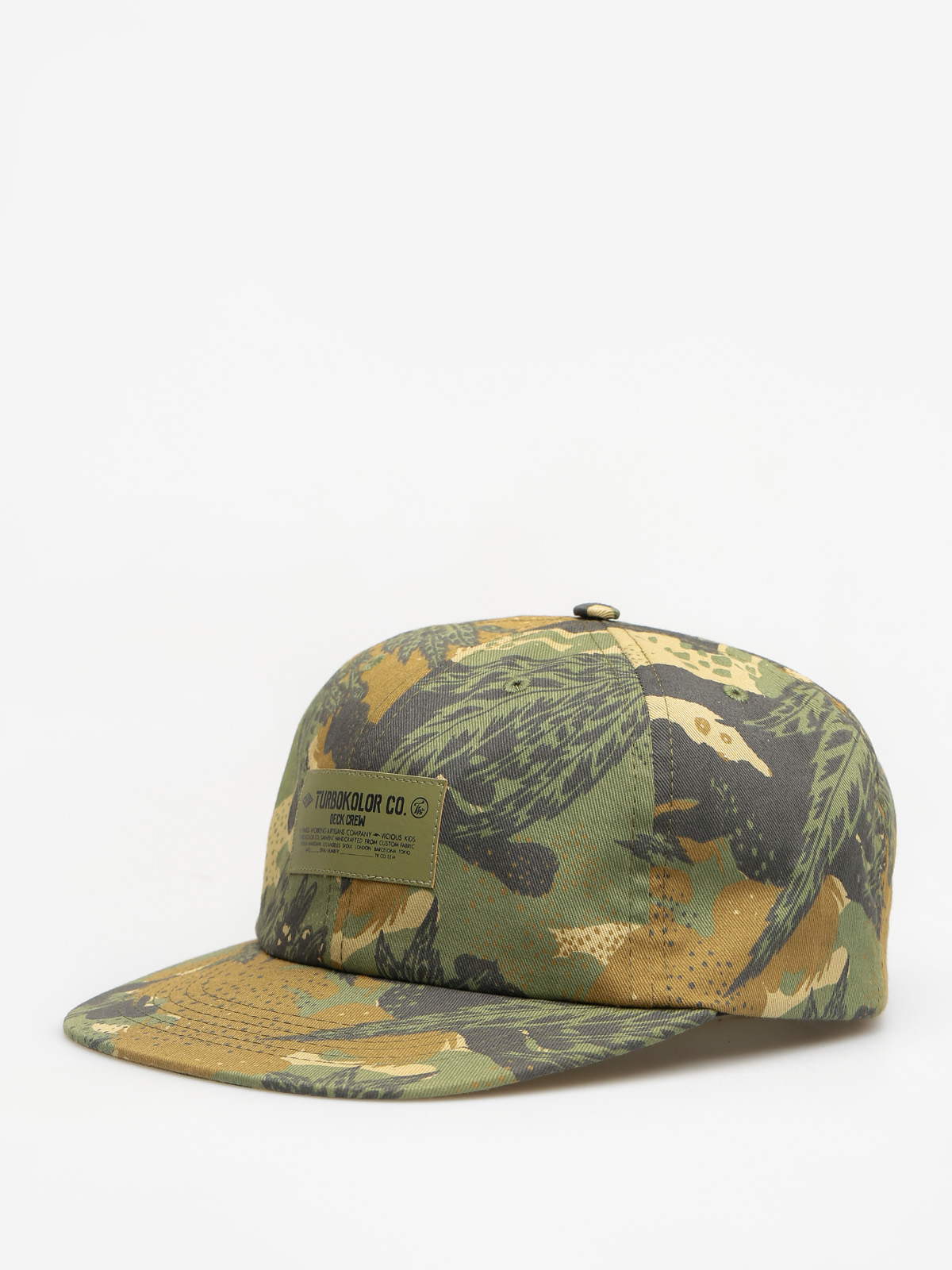 Kšiltovka  Turbokolor Six Panel ZD (camo)