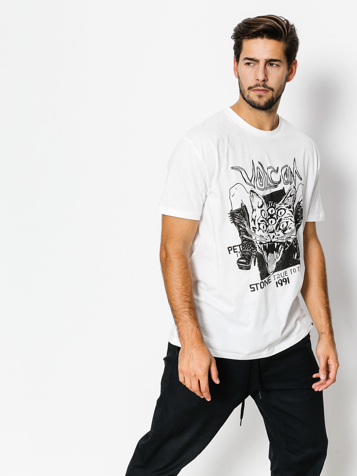 Tričko Volcom Petit Lw (wht)