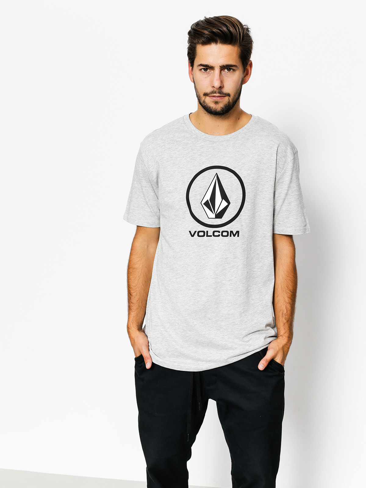 Tričko Volcom Circle Stone Bsc (hgr)