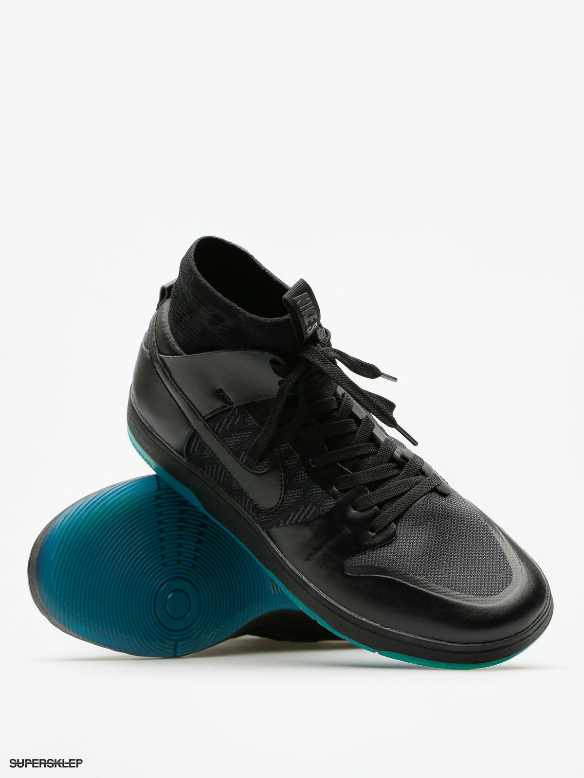 Boty Nike SB Zoom Dunk High Elite (black/black dk atomic teal)