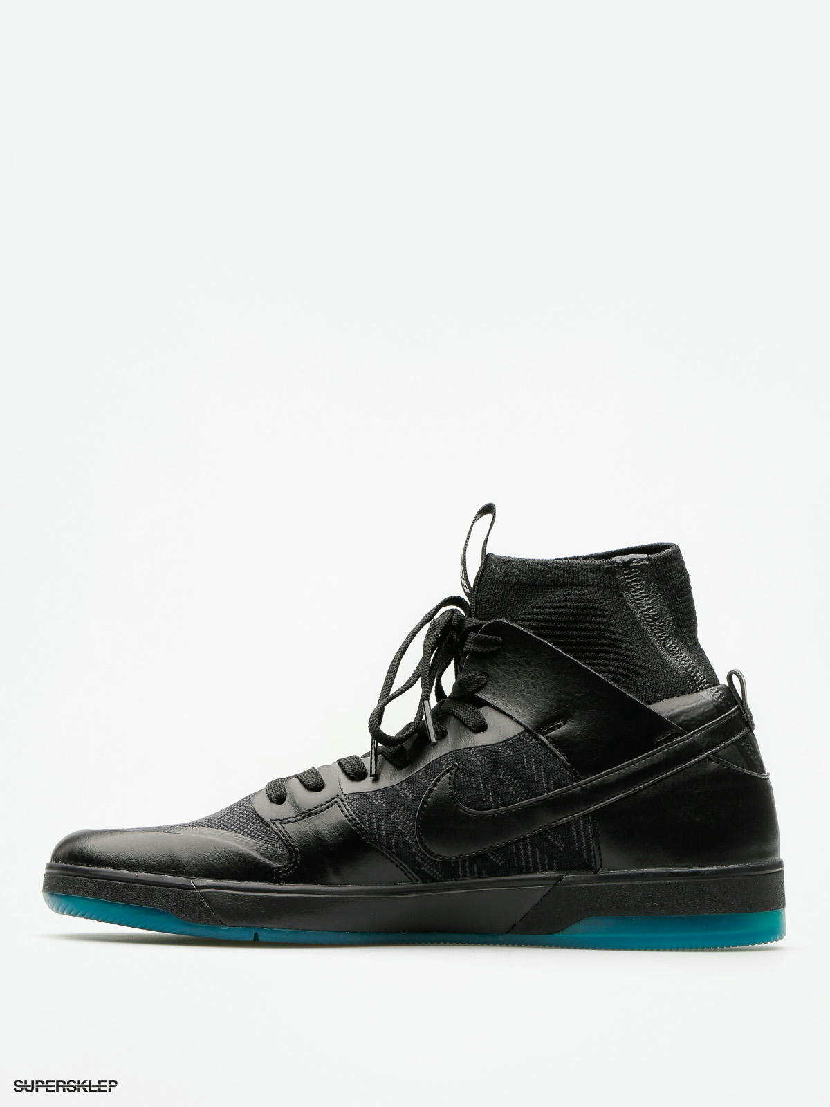 Boty Nike SB Zoom Dunk High Elite (black/black dk atomic teal)