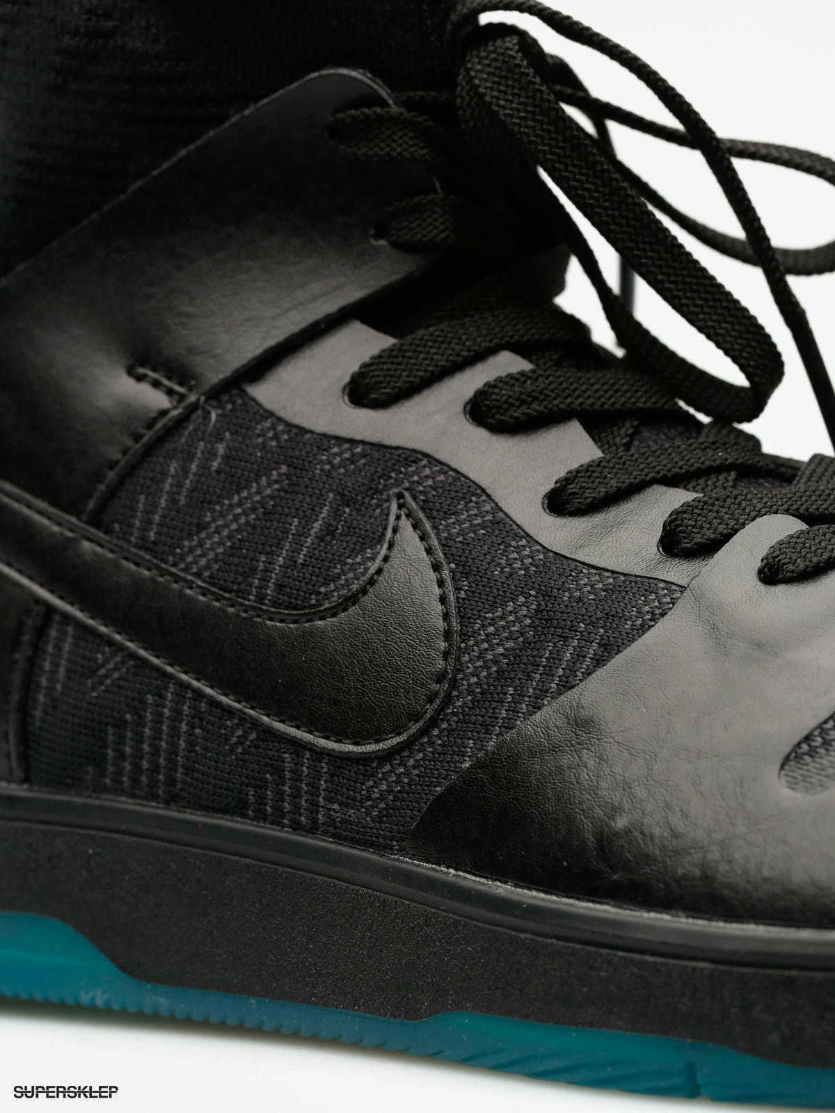 Boty Nike SB Zoom Dunk High Elite (black/black dk atomic teal)