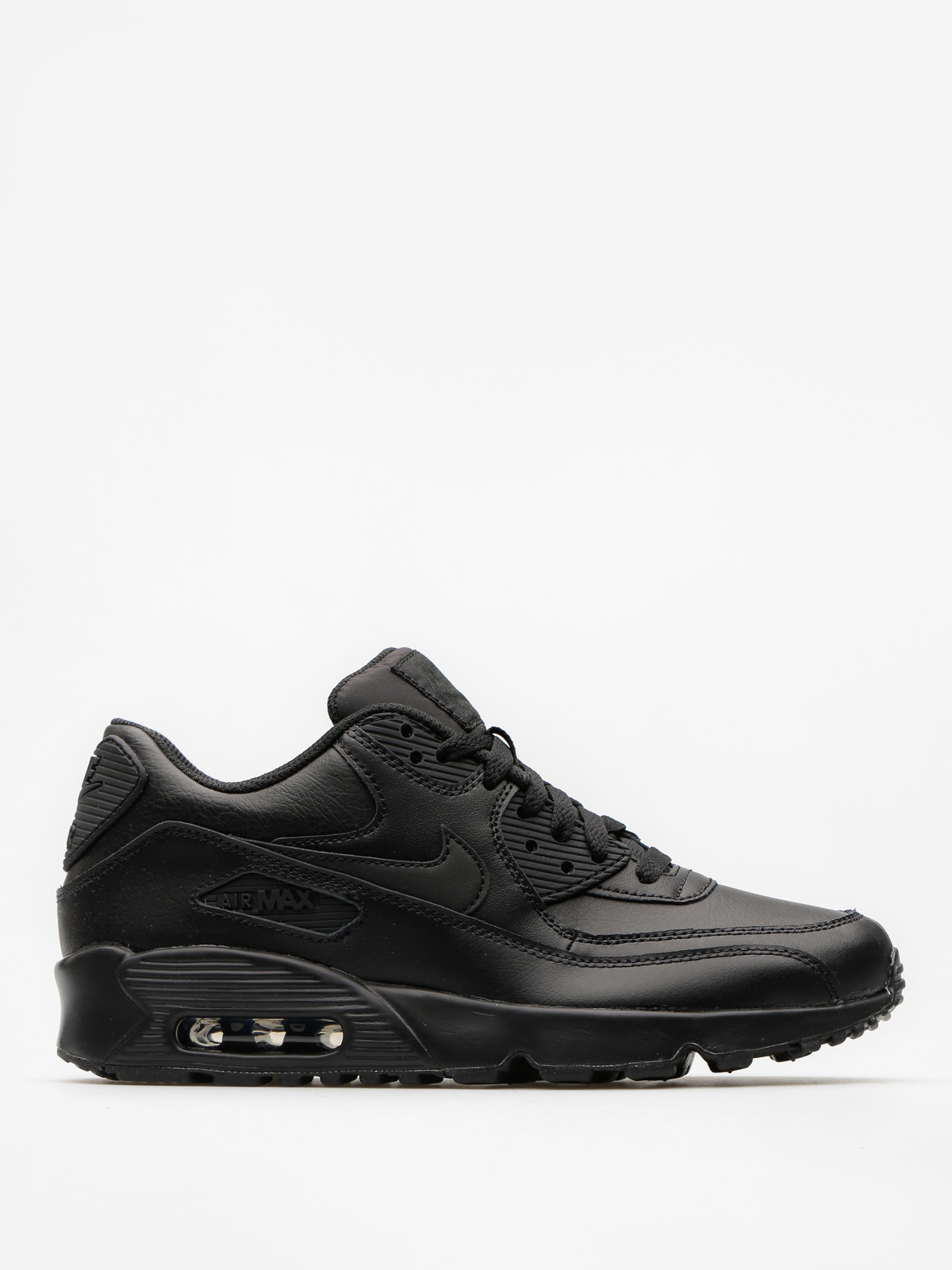 Dětské boty Nike Air Max 90 Leather Gs (black/black)