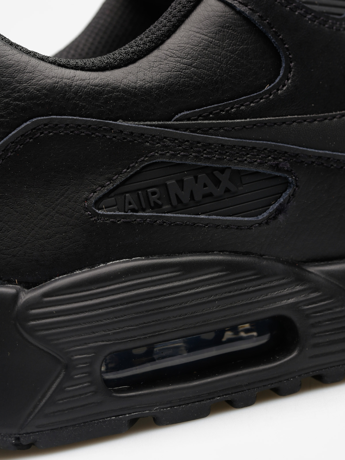 Dětské boty Nike Air Max 90 Leather Gs (black/black)