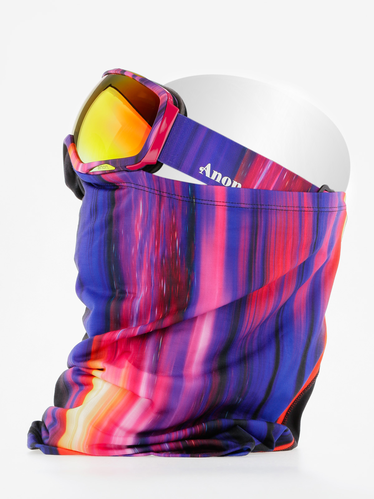 Brýle na snowboard Anon Tempest Mfi Wmn (aura black/rd solex)