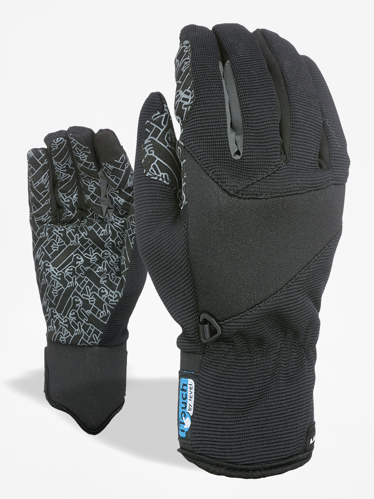 Rukavice Level Line I Touch (black)