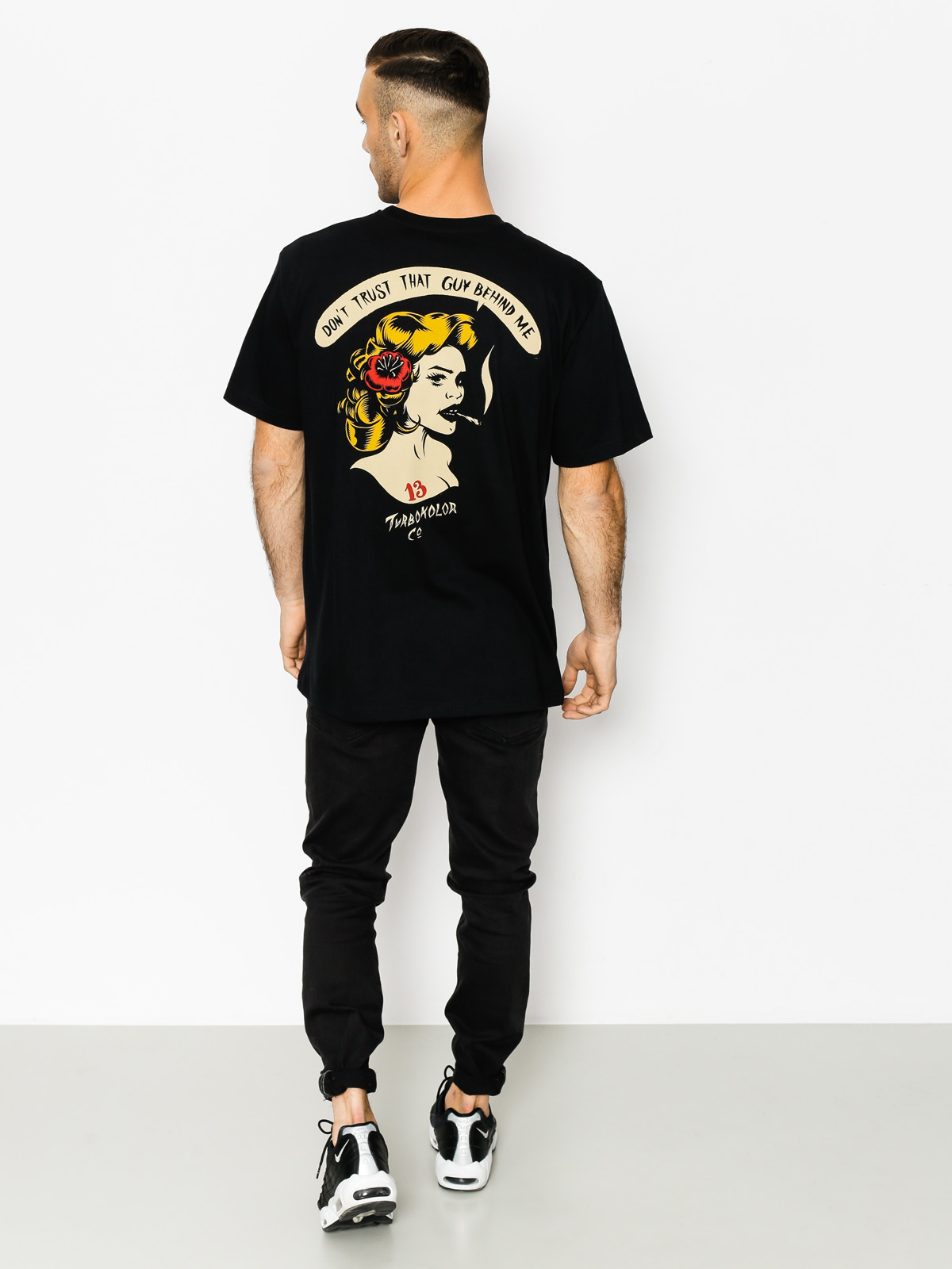 Tričko Turbokolor Trust (black)