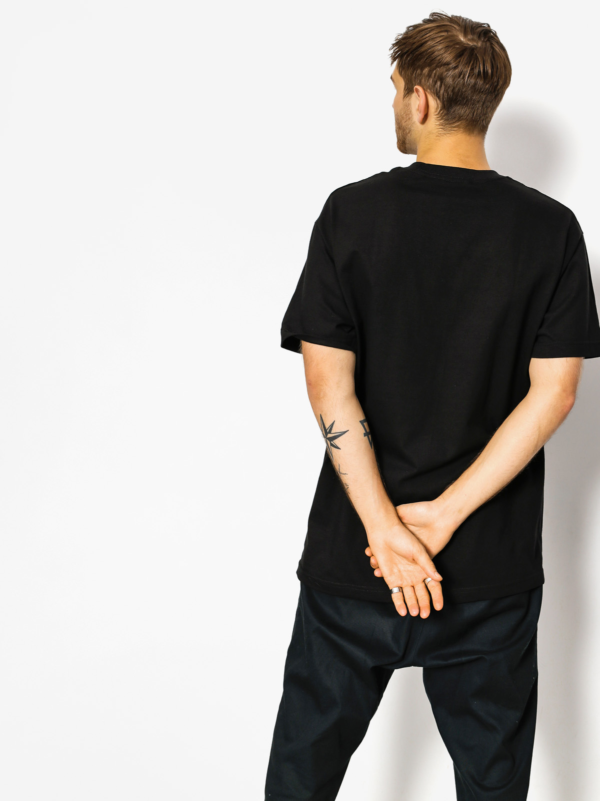 Grizzly Griptape Tričko Lowercase (black)