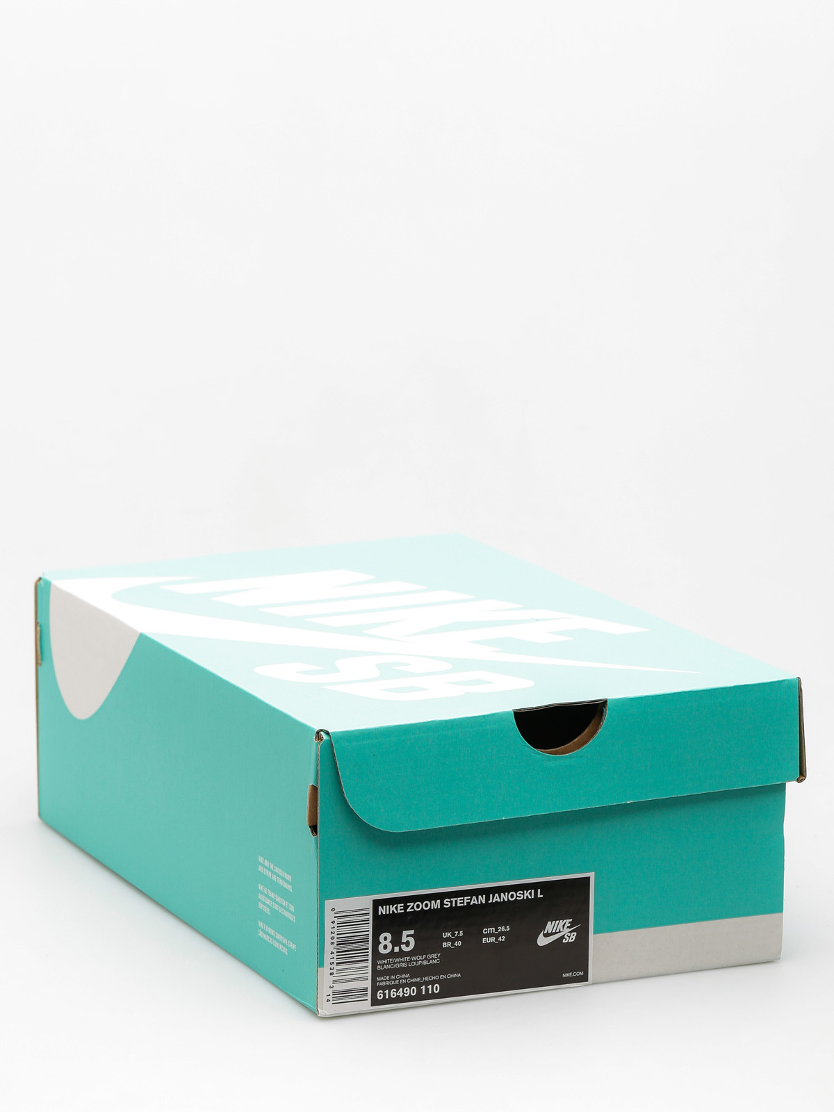 Boty Nike Zoom Stefan Janoski L (white/white wolf grey)