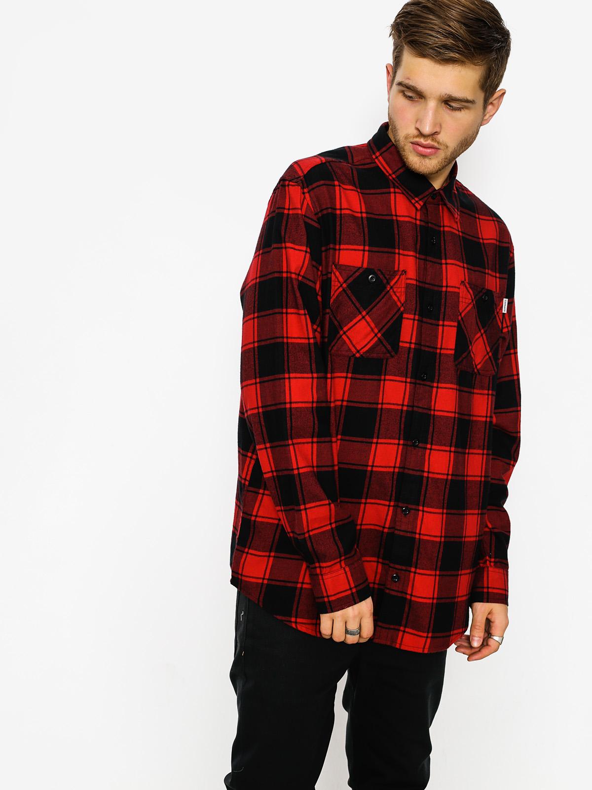 Košile Carhartt Josh Ls (blast red)