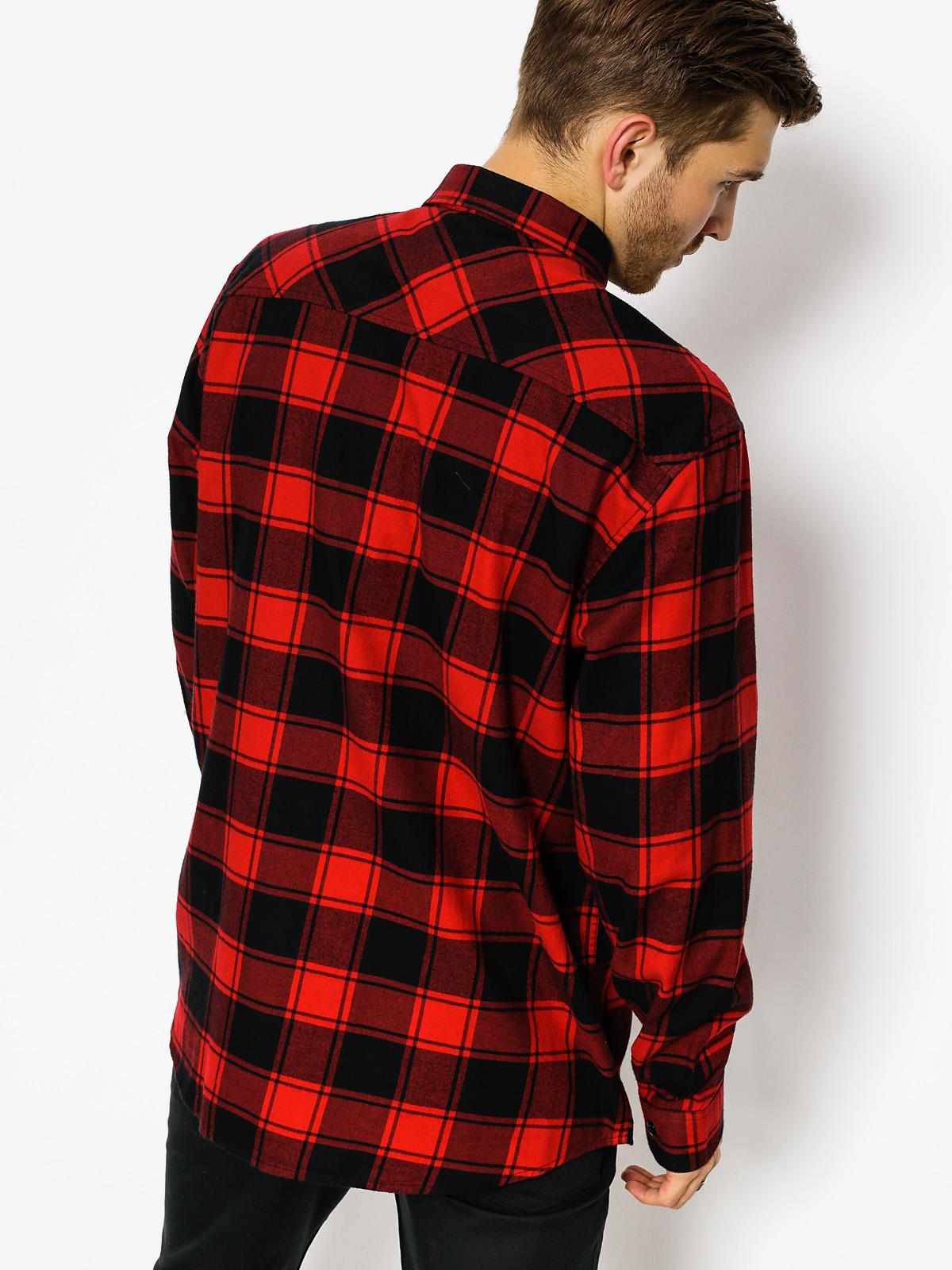 Košile Carhartt Josh Ls (blast red)