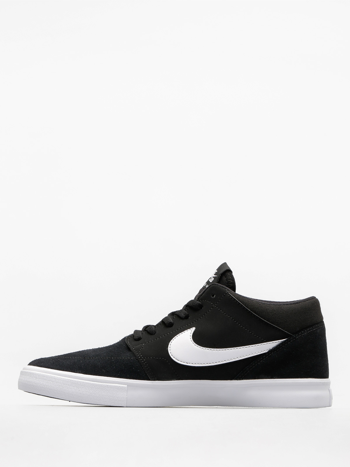 Nike SB Boty Solarsoft Portmore II Mid (black/white)