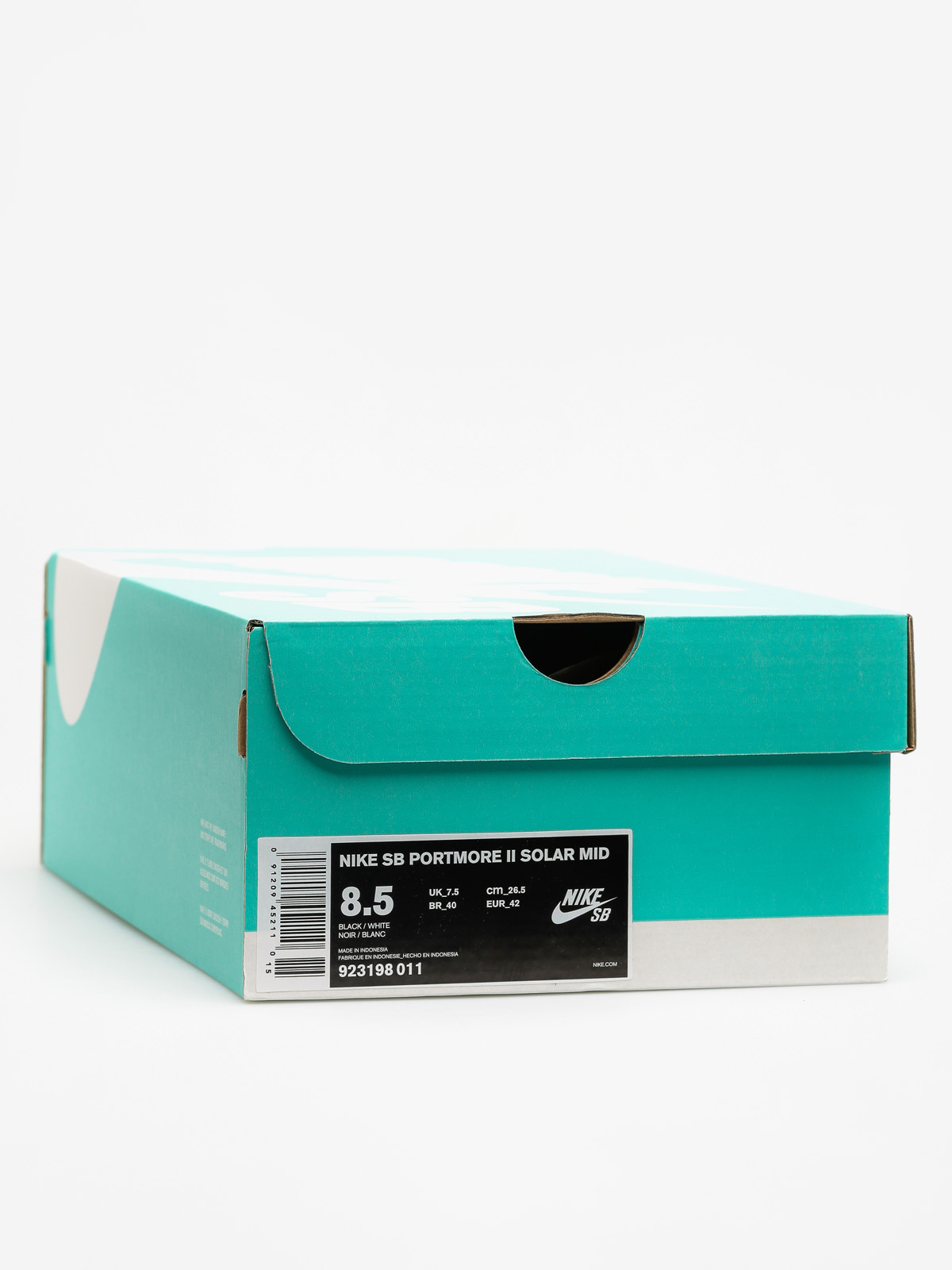 Nike SB Boty Solarsoft Portmore II Mid (black/white)