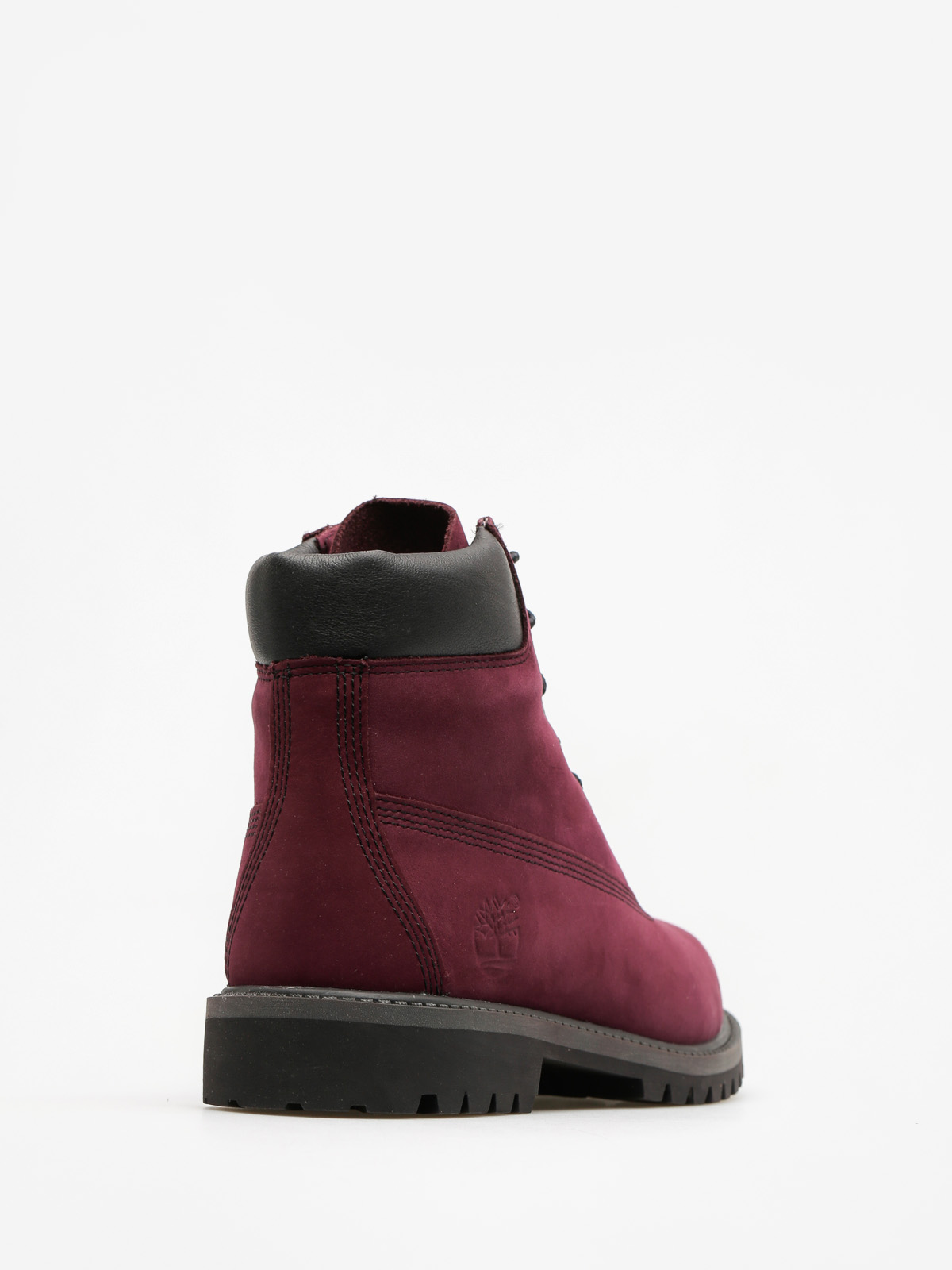 Timberland Dětské boty 6 In Premium Wp (dark red nubuck)