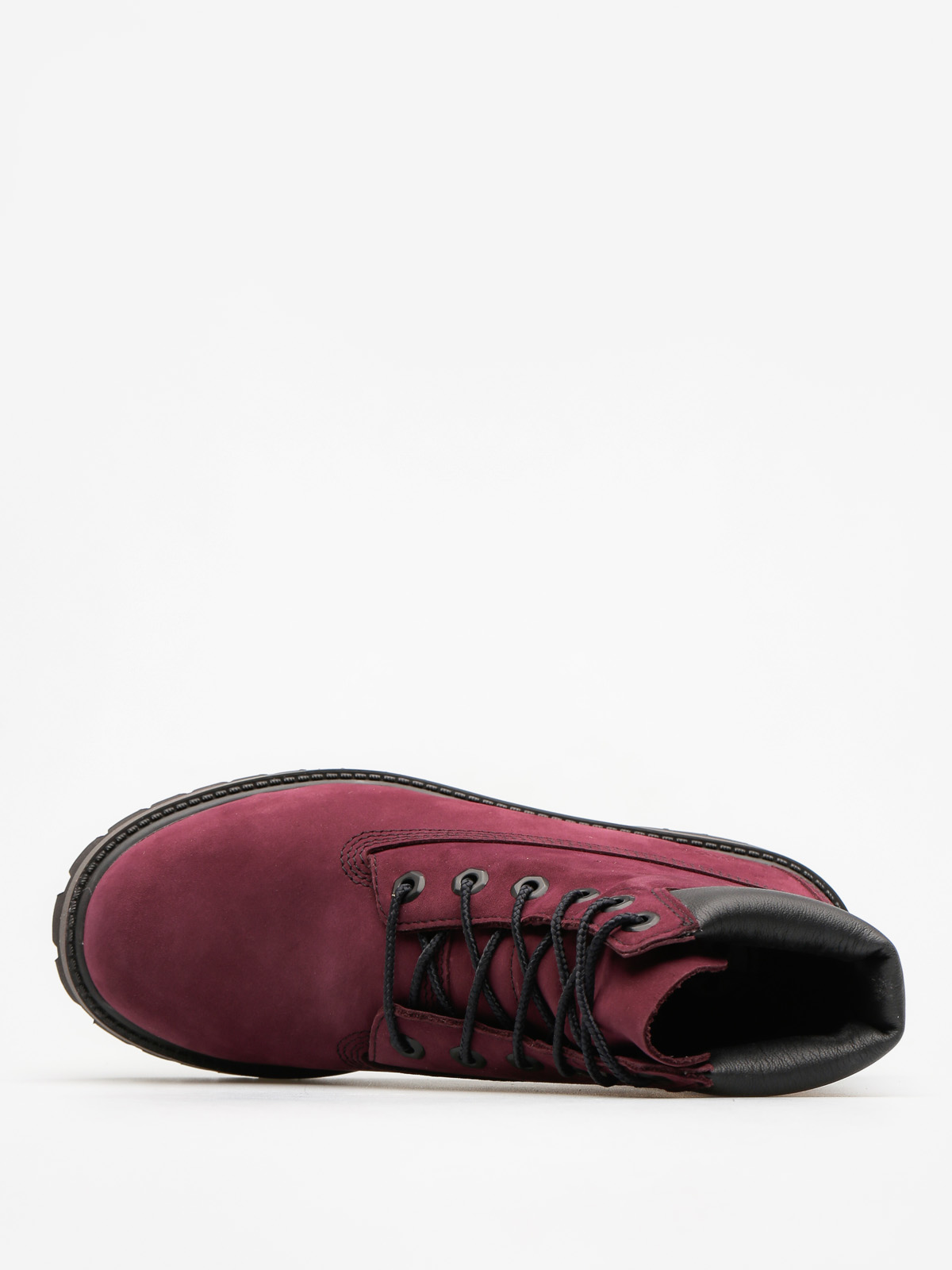 Timberland Dětské boty 6 In Premium Wp (dark red nubuck)