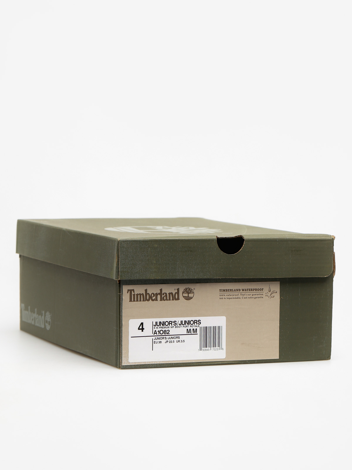 Timberland Dětské boty 6 In Premium Wp (dark red nubuck)