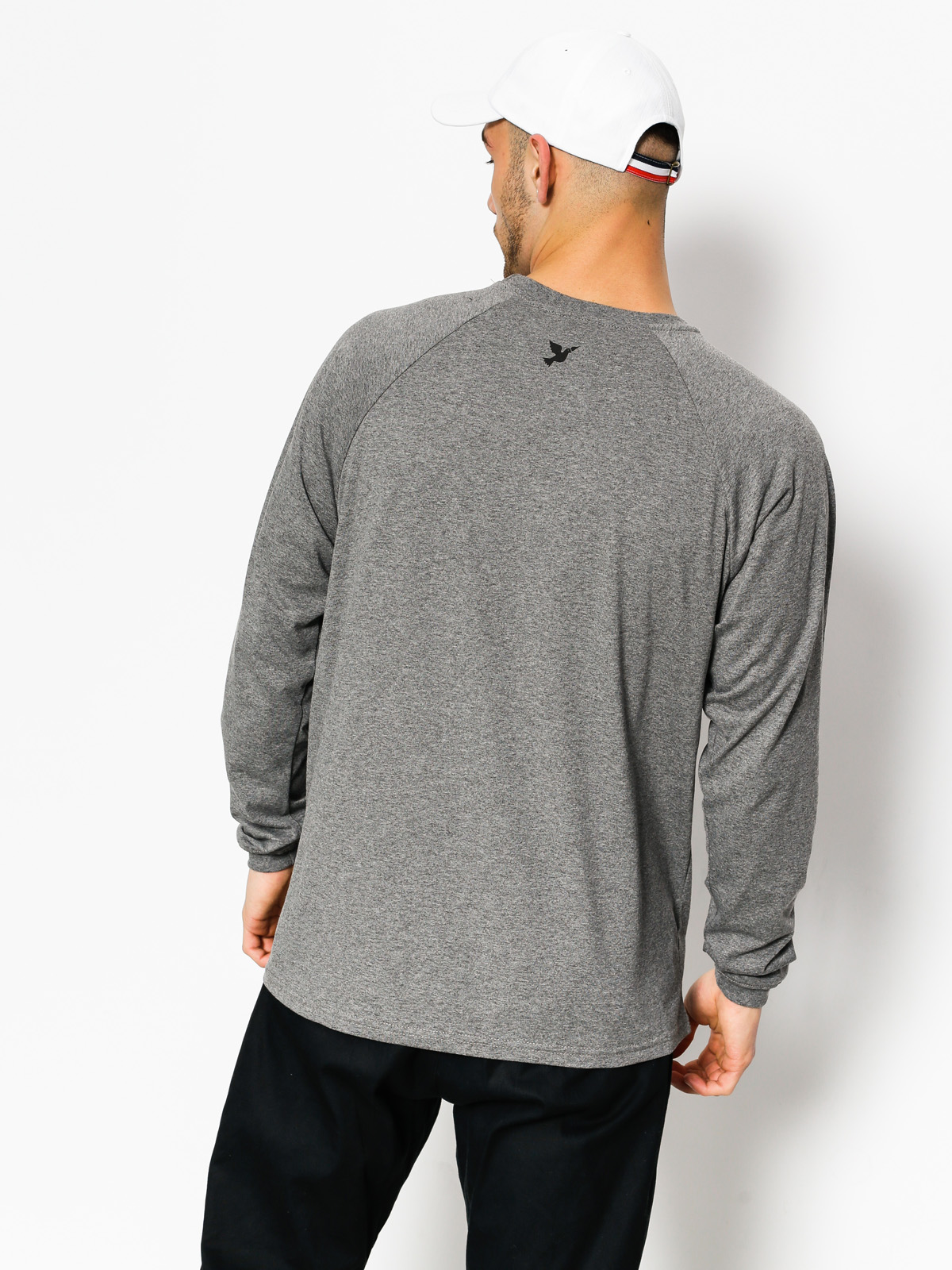 Nervous Longsleeve Brand Box (graphite)
