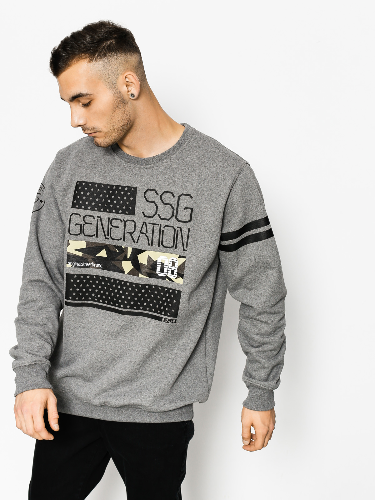 Mikina SSG Generation (charcoal heather)