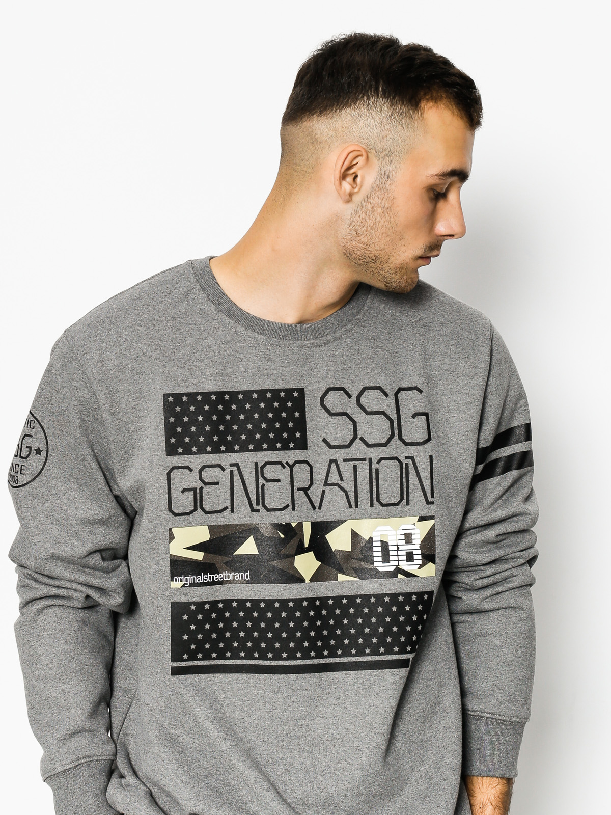 Mikina SSG Generation (charcoal heather)
