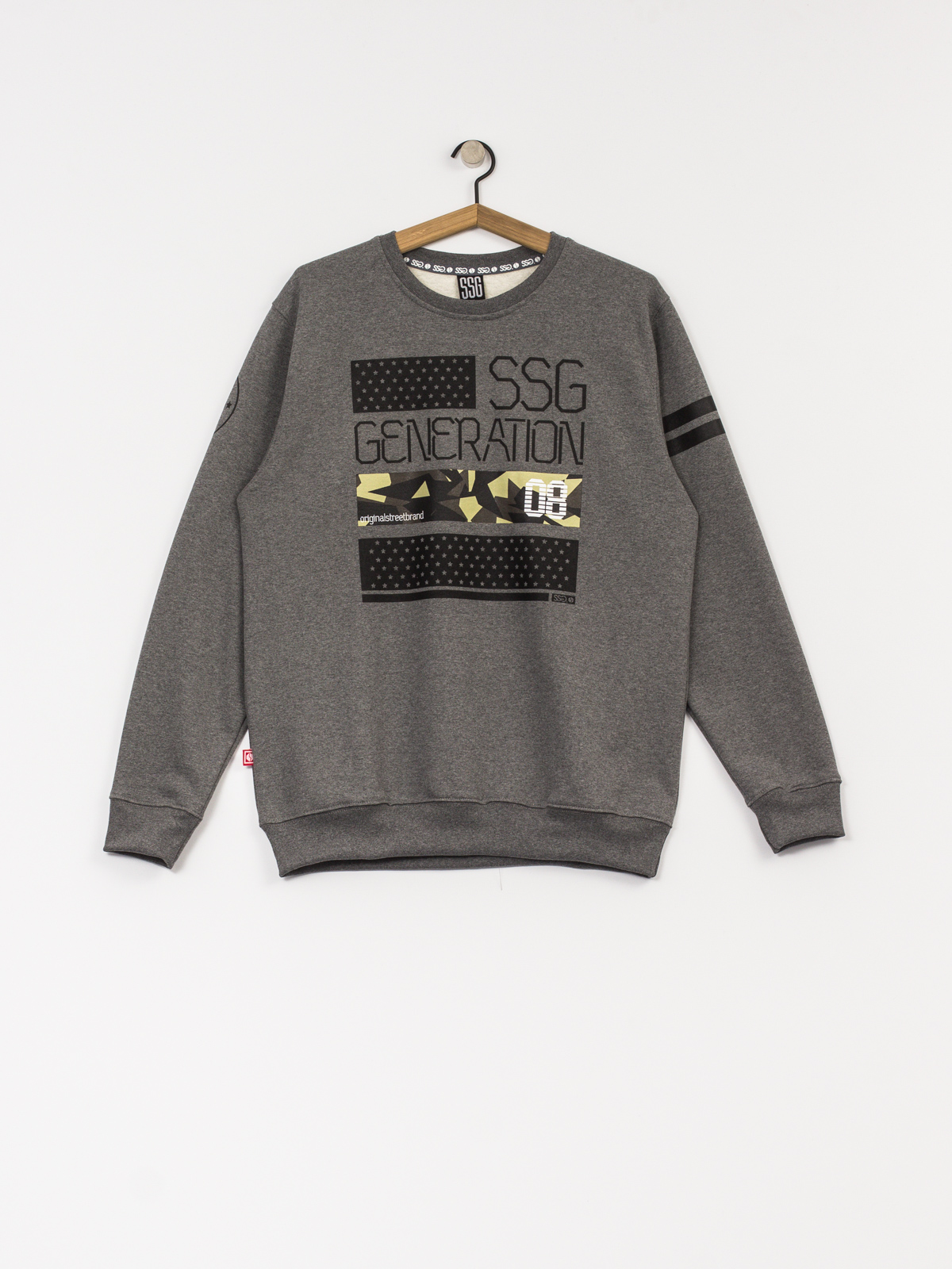 Mikina SSG Generation (charcoal heather)