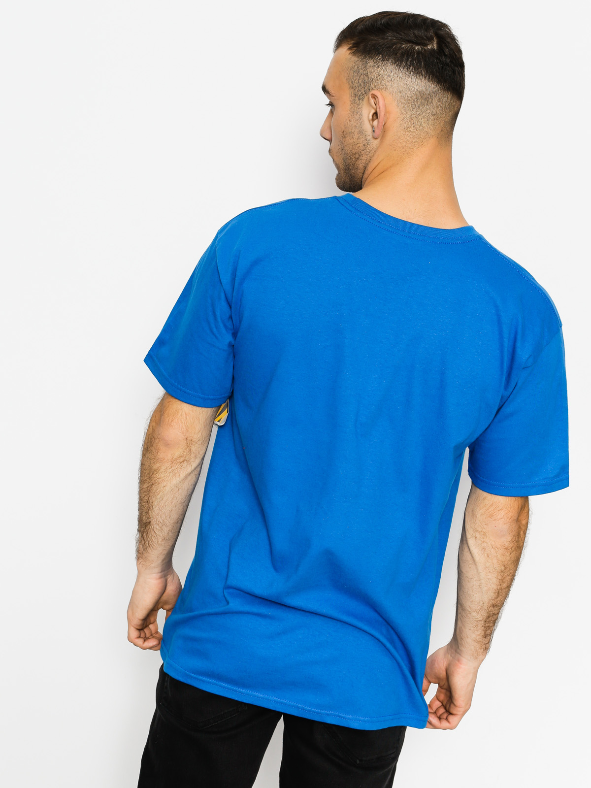 Tričko Antihero Blackhero Long (royal/black)