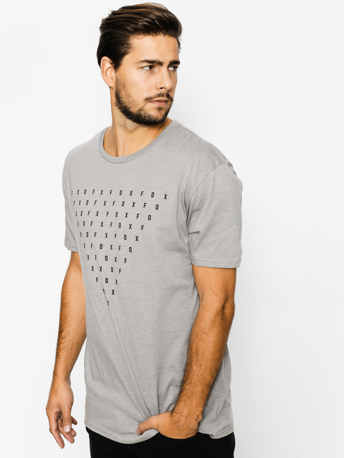 Tričko Fox Fantum Premium (htr drk gry)