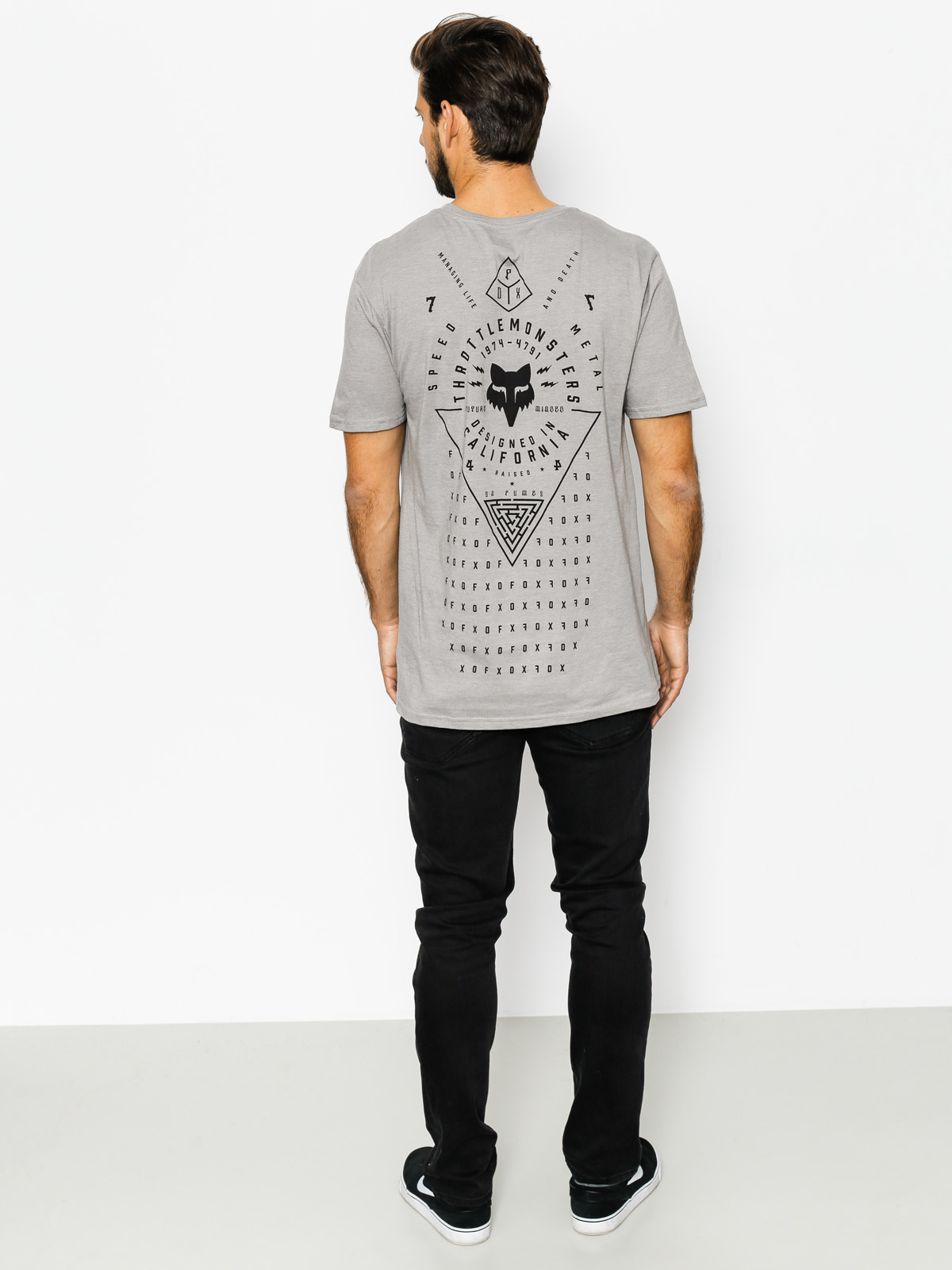 Tričko Fox Fantum Premium (htr drk gry)