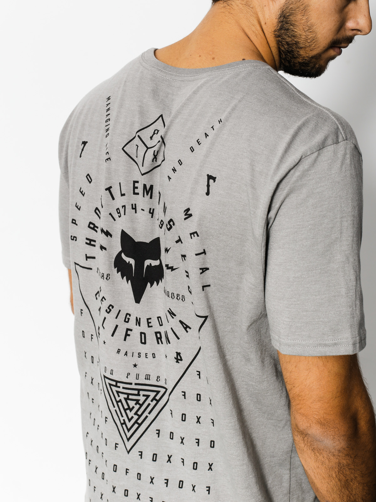 Tričko Fox Fantum Premium (htr drk gry)