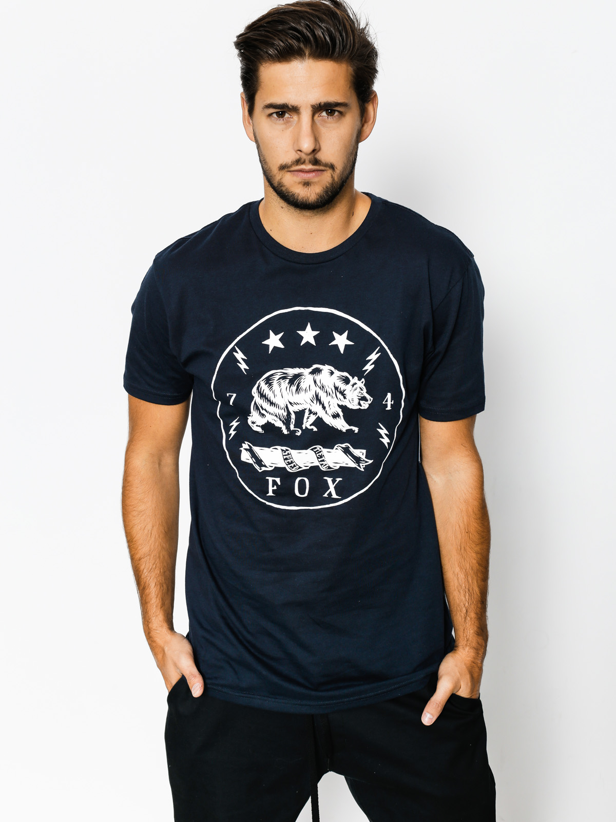 Tričko Fox Revealer Premium (htr mdnt)