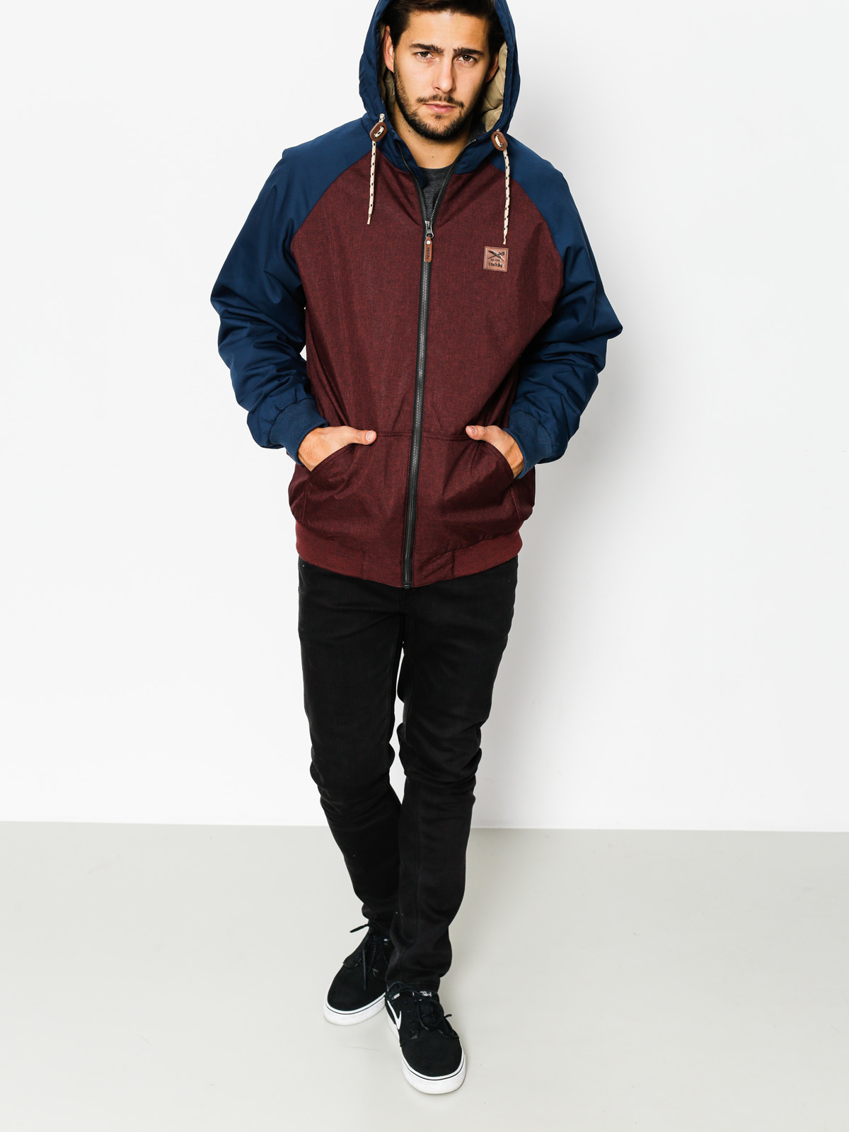 Bunda Iriedaily Another Flag (marooni)