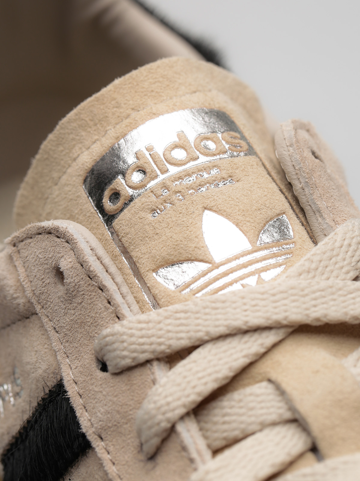 Boty adidas Campus (clear brown/core black/silver met.)